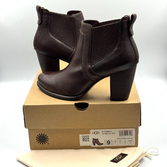 UGG Womens Cobie II Sheepskin Insole Lining Boot - Picture 1 of 15